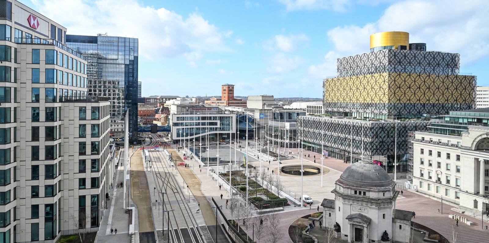 Centenary Square and Arena Central, Birmingham.